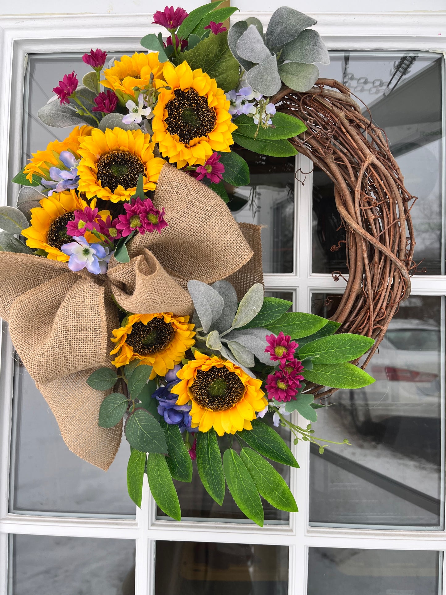 Spring Front Door Wreath