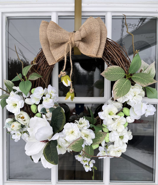 Easter Front Door Wreath